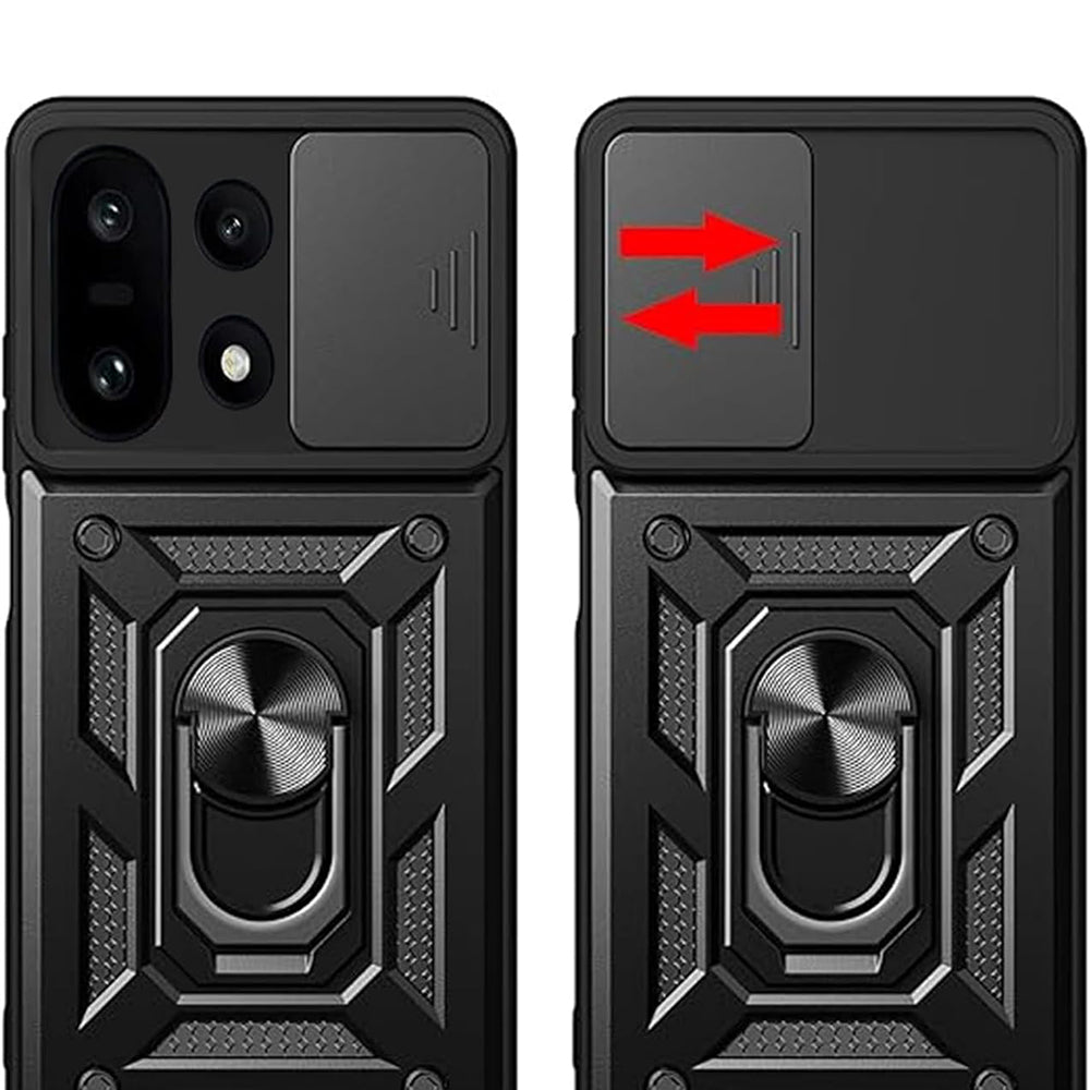 Case for OnePlus 15R, Techsuit, CamShield, Black