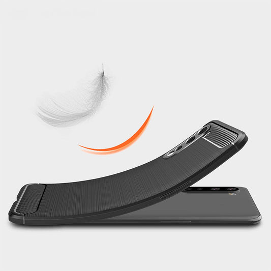Case for OnePlus Nord, Techsuit, Carbon, Black