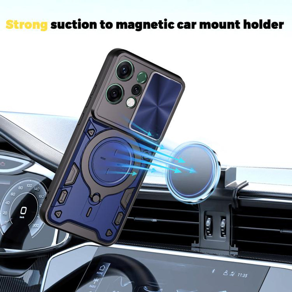 Case for Oppo Reno14 Pro, Techsuit, CamGuard Pro, Black