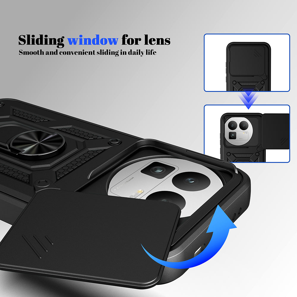 Case for Realme GT 8 Pro, Techsuit, CamShield (Round Camera Cutout), Black
