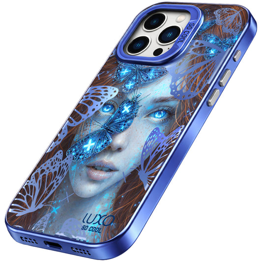 Case for Samsung Galaxy S26 S942, LUXO So CooL, ArcadiA Butterfly Girl, Multicolor