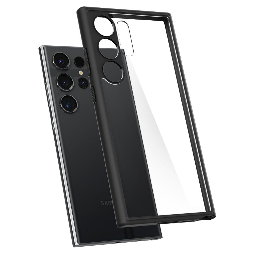 Case for Samsung Galaxy S24 Ultra S928, Spigen, Ultra Hybrid, Matte Black ACS07295