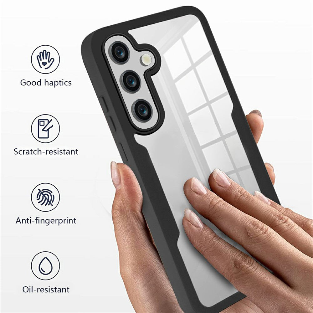 Case for Samsung Galaxy A37 5G, Techsuit, ColorVerse 360, Black