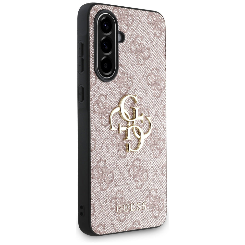 Case for Samsung Galaxy A56 A566, Guess, 4G Big Logo, Pink