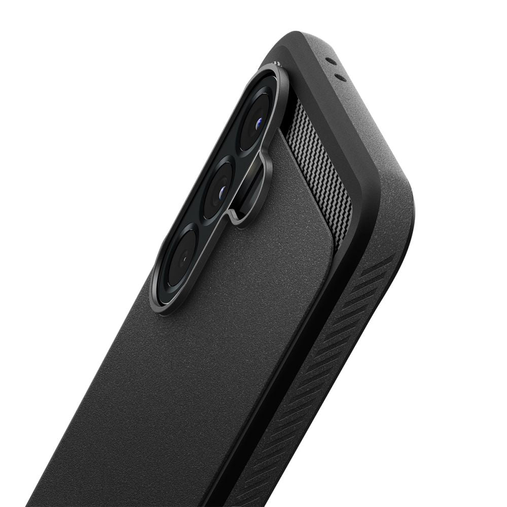 Case for Samsung Galaxy A56 A566, Spigen, Rugged Armor, Black ACS09225