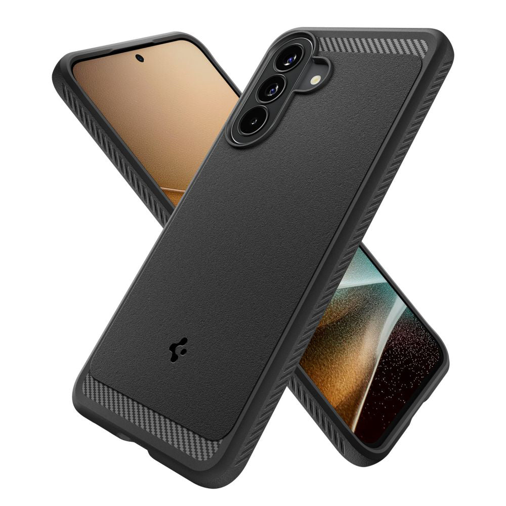 Case for Samsung Galaxy A57 5G, Spigen, Rugged Armor, Black ACS09794
