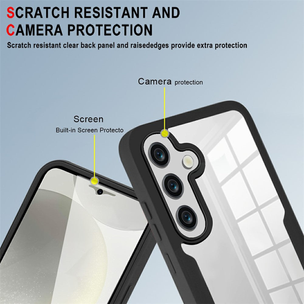 Case for Samsung Galaxy A57 5G, Techsuit, ColorVerse 360, Black