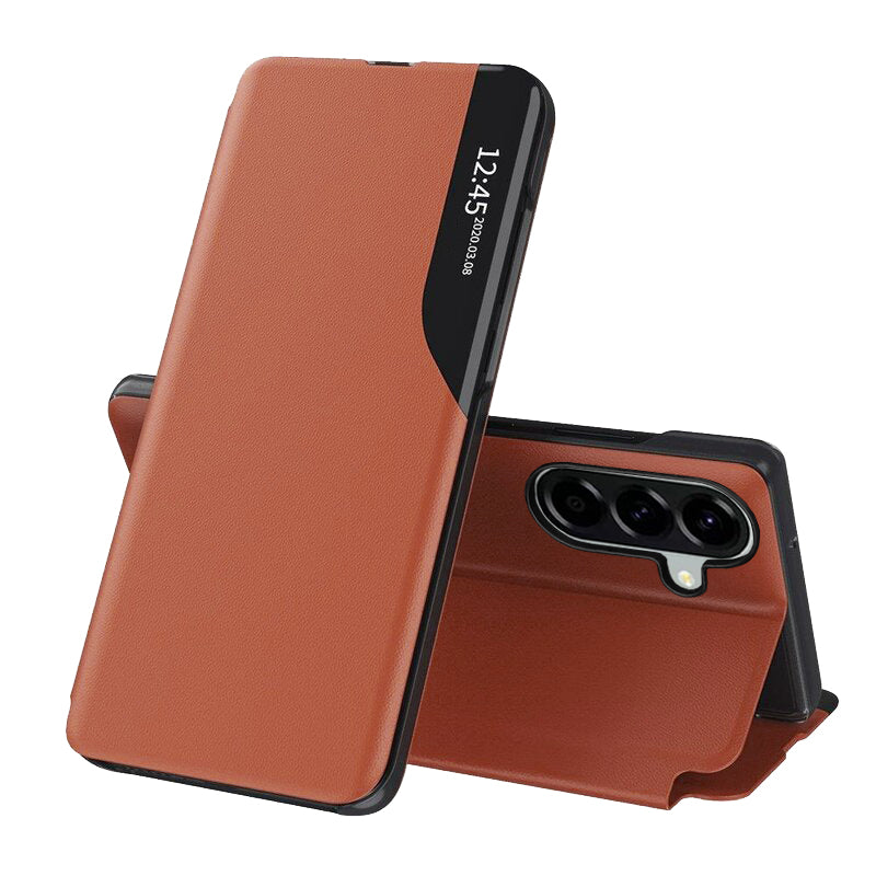 Case for Samsung Galaxy A57 5G, Techsuit, eFold, Orange