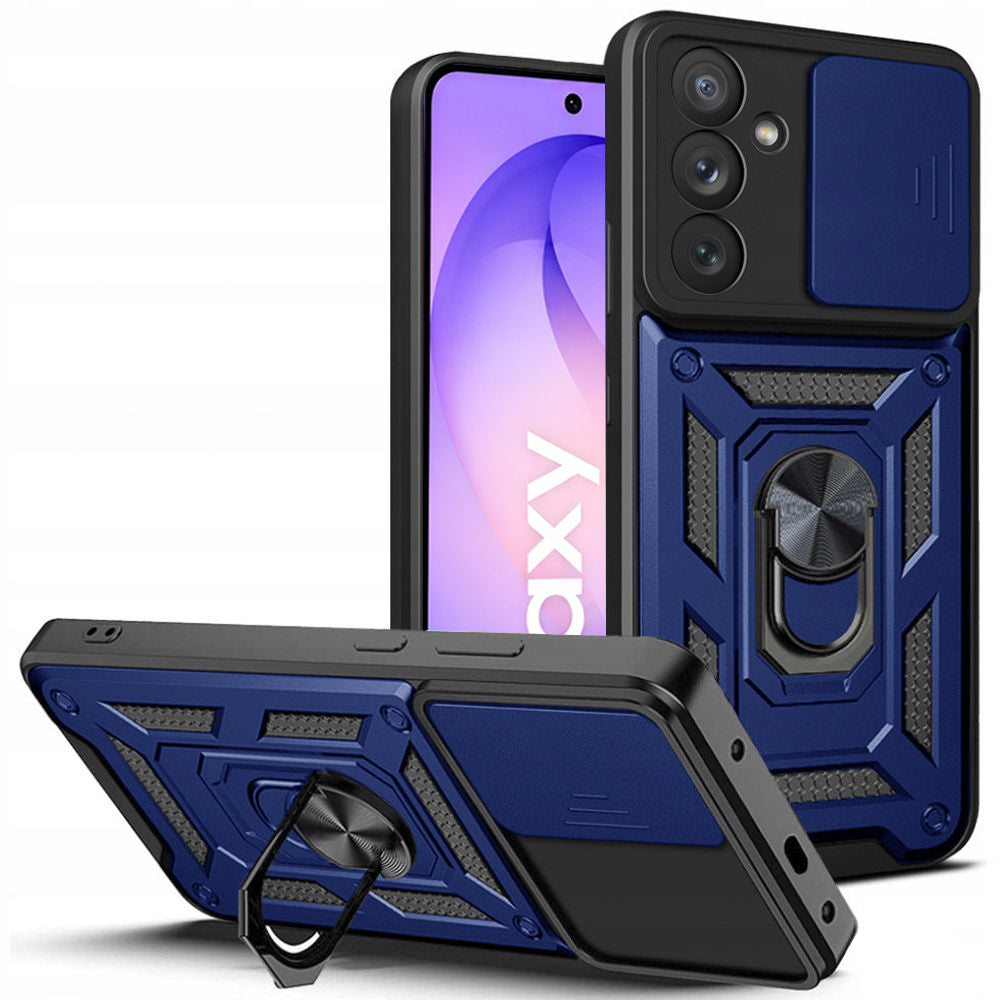 Case for Samsung Galaxy S26 FE S741 / S25 FE, Techsuit, CamShield, Blue