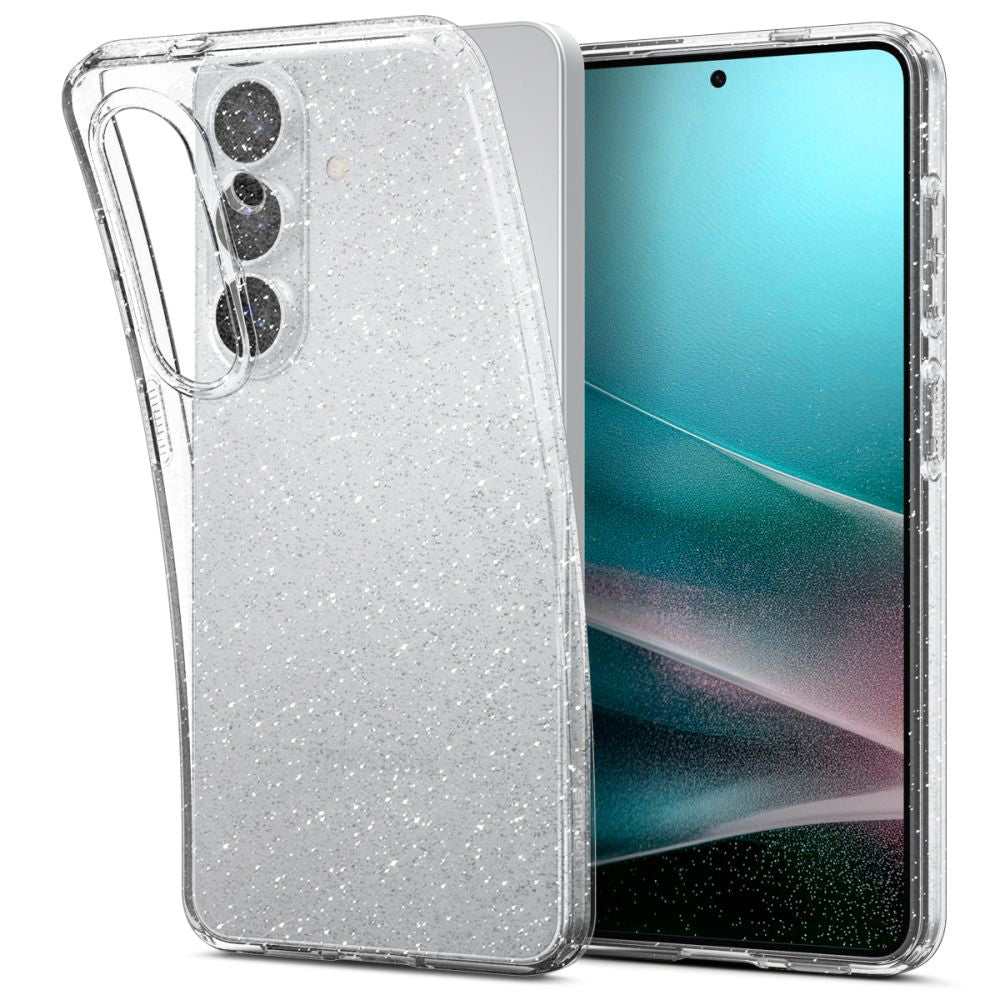Case for Samsung Galaxy S26 S942, Spigen, Liquid Crystal Glitter, Transparent ACS10729