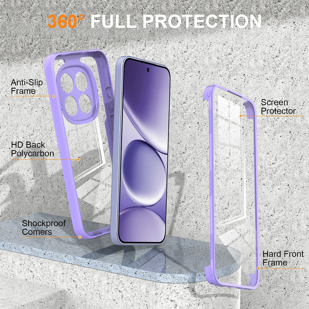 Case for Samsung Galaxy S26 S942, Techsuit, ColorVerse 360, Purple