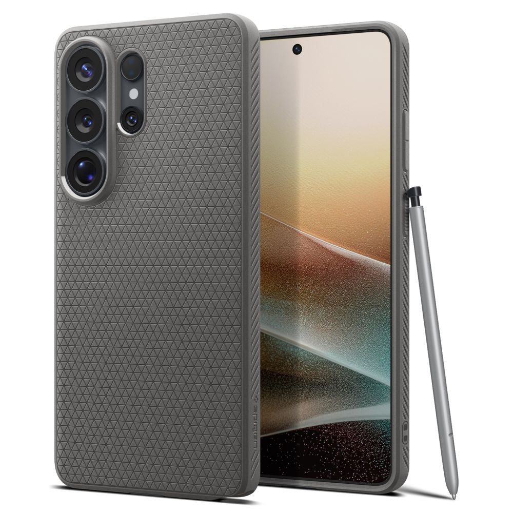 Case for Samsung Galaxy S26 Ultra S948, Spigen, Liquid Air, Gray ACS11205