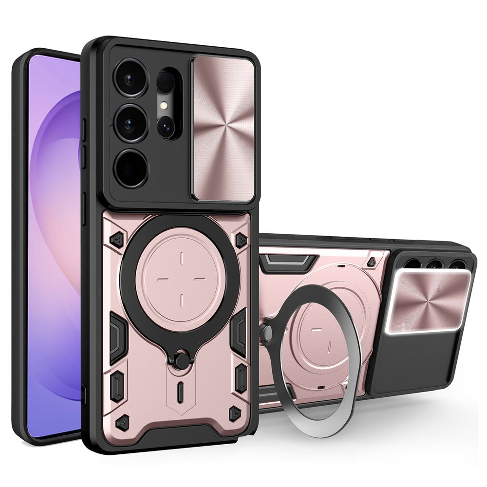 Case for Samsung Galaxy S26 Ultra S948, Techsuit, CamGuard Pro, Rose Gold