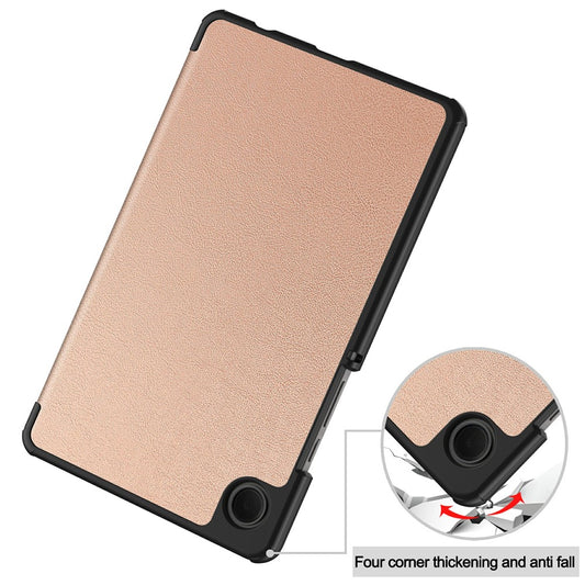 Case for Samsung Galaxy Tab A11 / Tab A9, Techsuit, FoldPro, Rose Gold