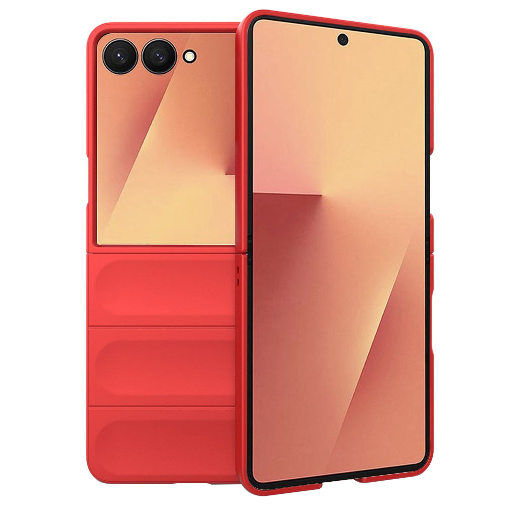Case for Samsung Galaxy Z Flip7 F766, Techsuit, Magic Shield, Red