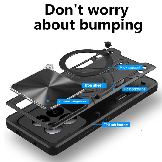 Case for Xiaomi Poco M8 Pro / Redmi Note 15 Pro+ 5G, Techsuit, CamGuard Pro, Rose Gold