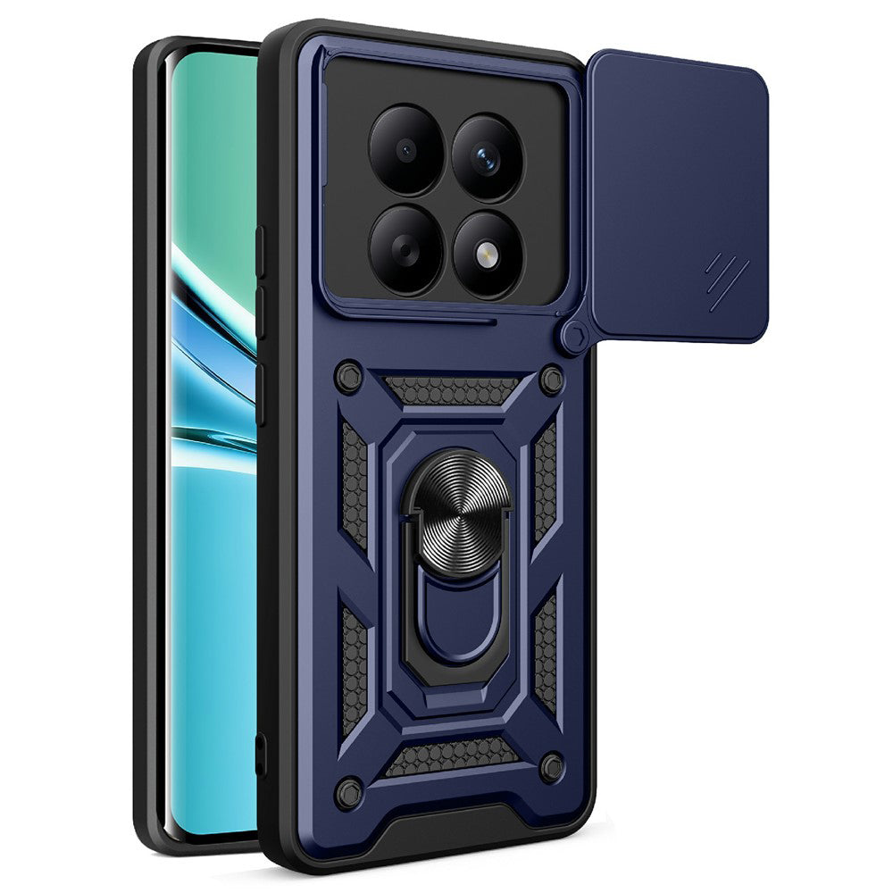 Case for Xiaomi Poco M8 / Redmi Note 15 5G / Note 15 4G, Techsuit, CamShield, Blue