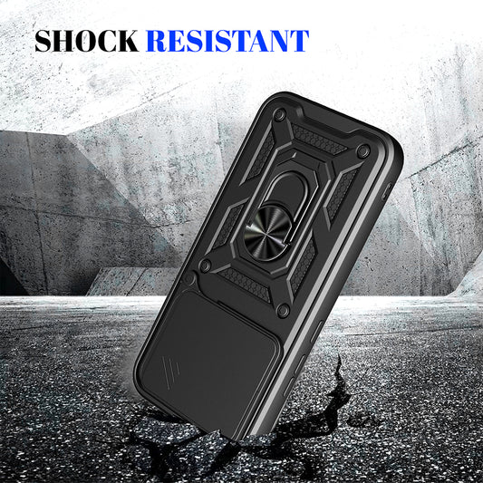 Case for Xiaomi Poco X8 Pro, Techsuit, CamShield, Black