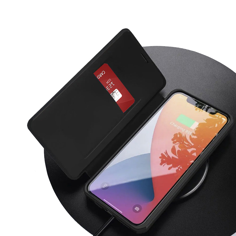 Case for Xiaomi Poco X8 Pro, Techsuit, Magskin Book, Black