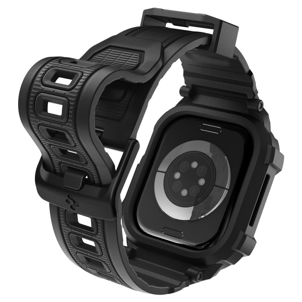 Spigen Rugged Armor Pro V2 Case for Apple Watch Series 10 / 11 42mm, Matte Black ACS10494