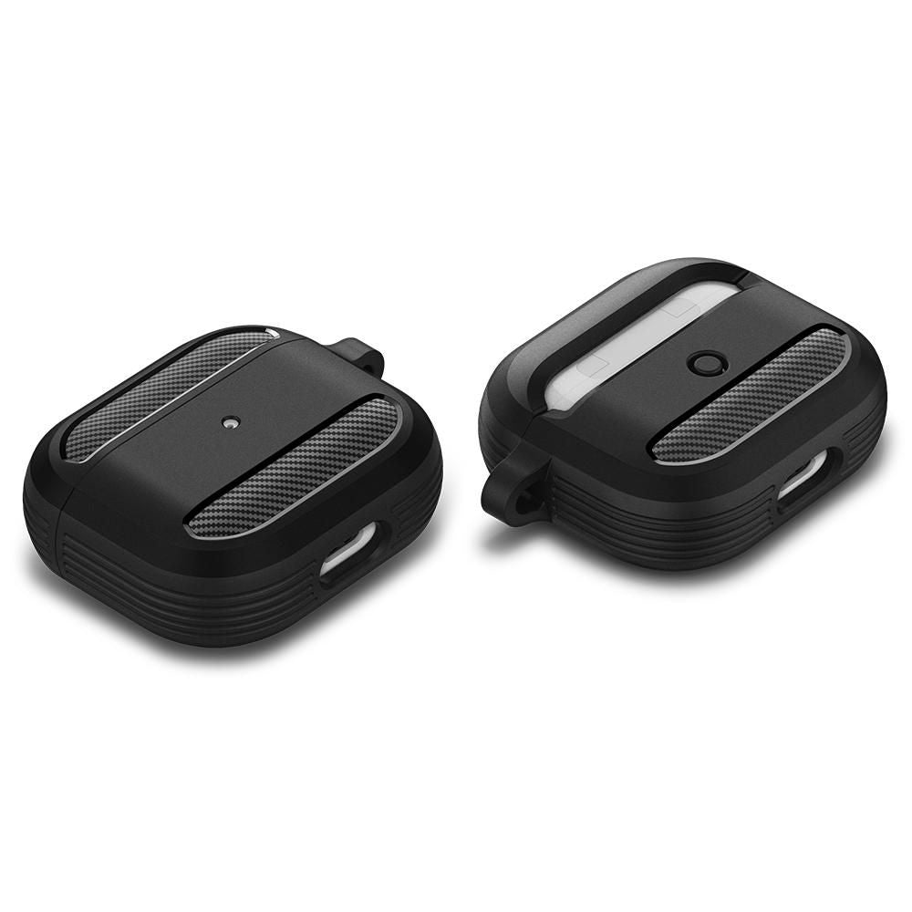 Techsuit Carbon Case for Apple AirPods 3, Gray