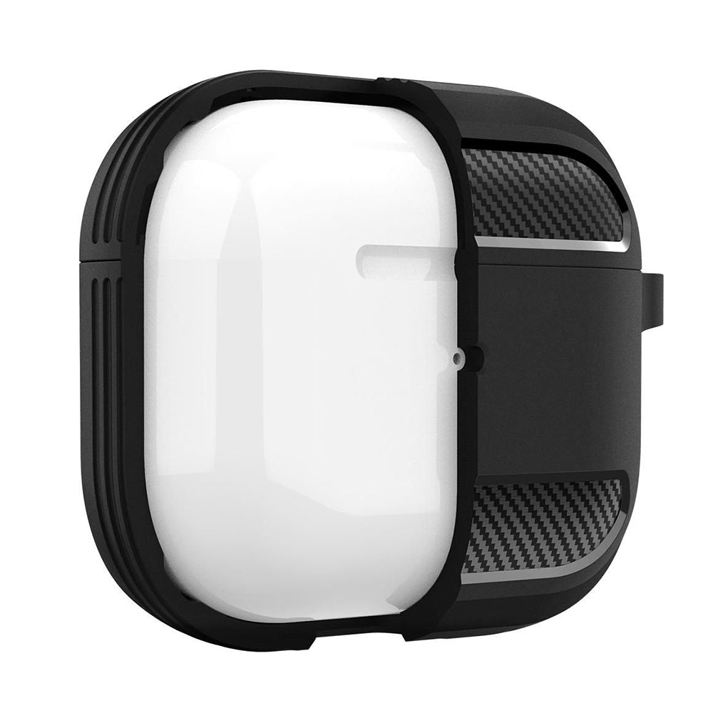 Techsuit Carbon Case for Apple AirPods 3, Black