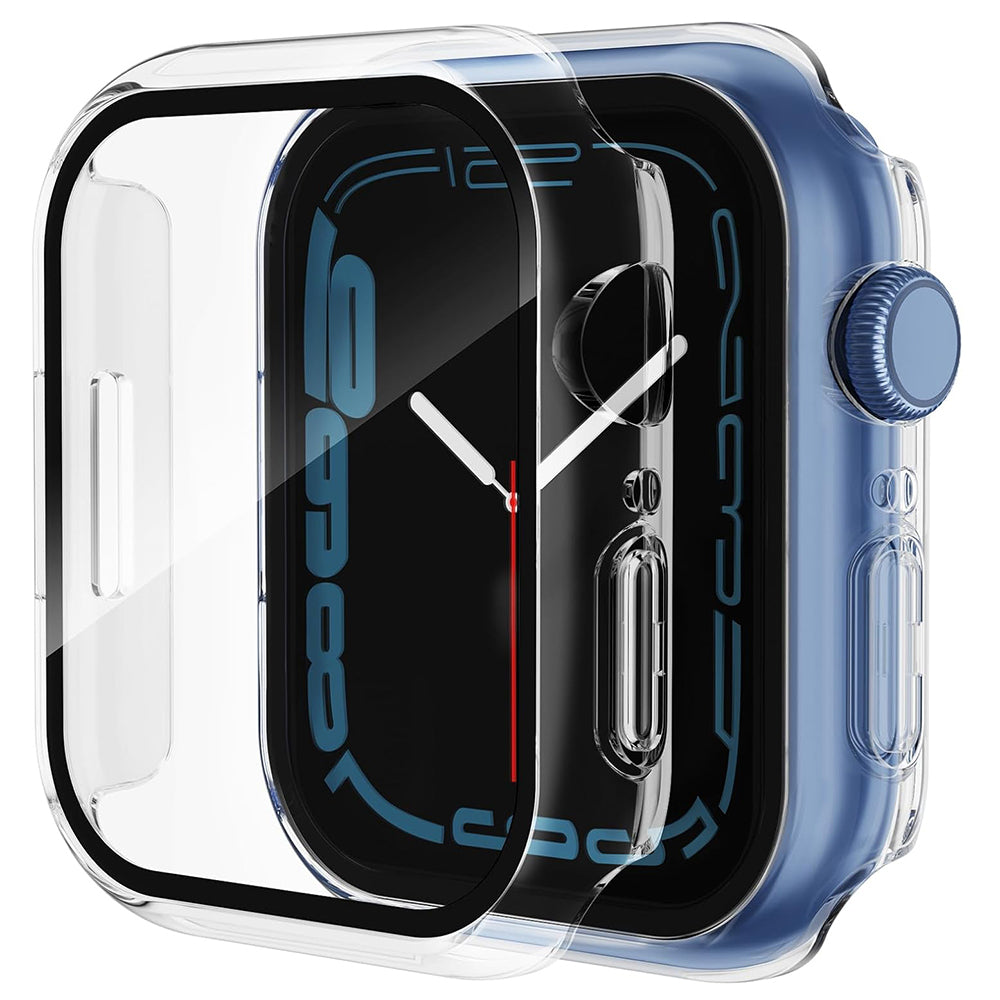 Techsuit Defense360 Pro Case for Apple Watch 7 41mm Series, Transparent