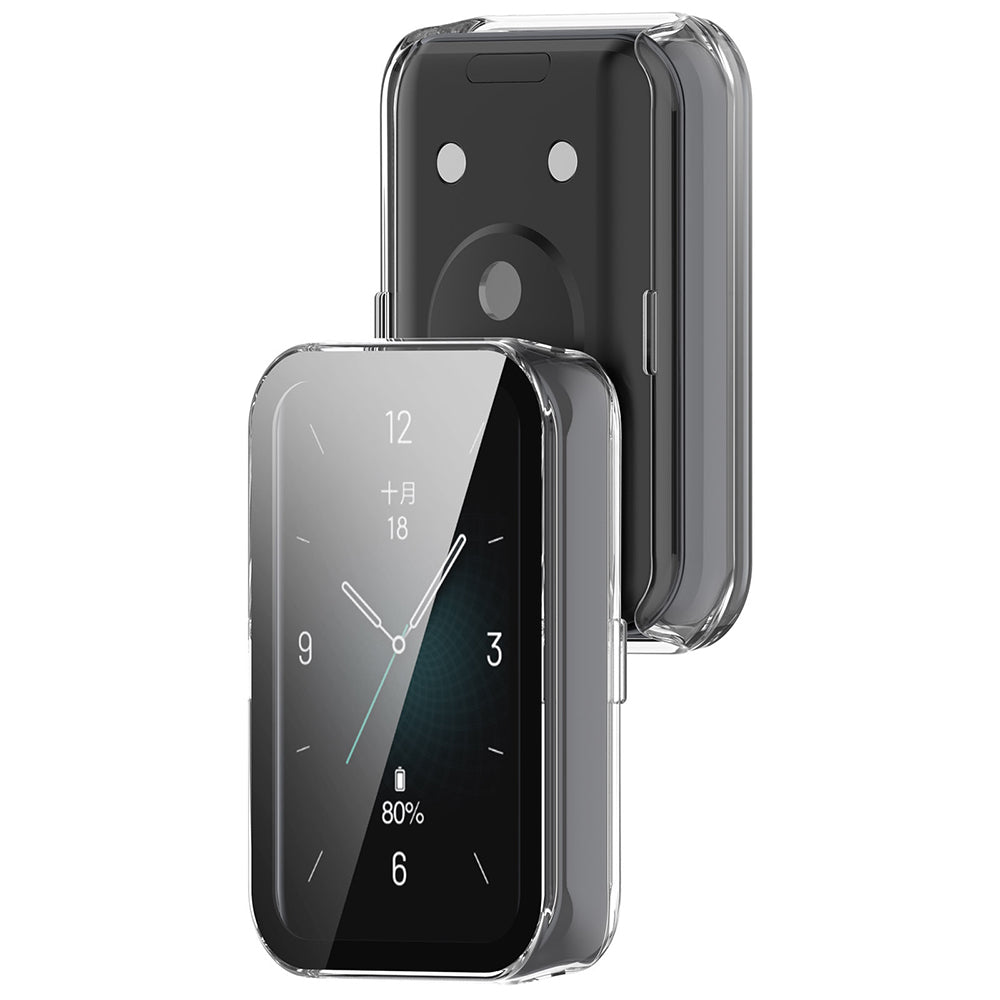 Techsuit Defense360 Pro Case for Honor Band 10 / Band 9, Transparent