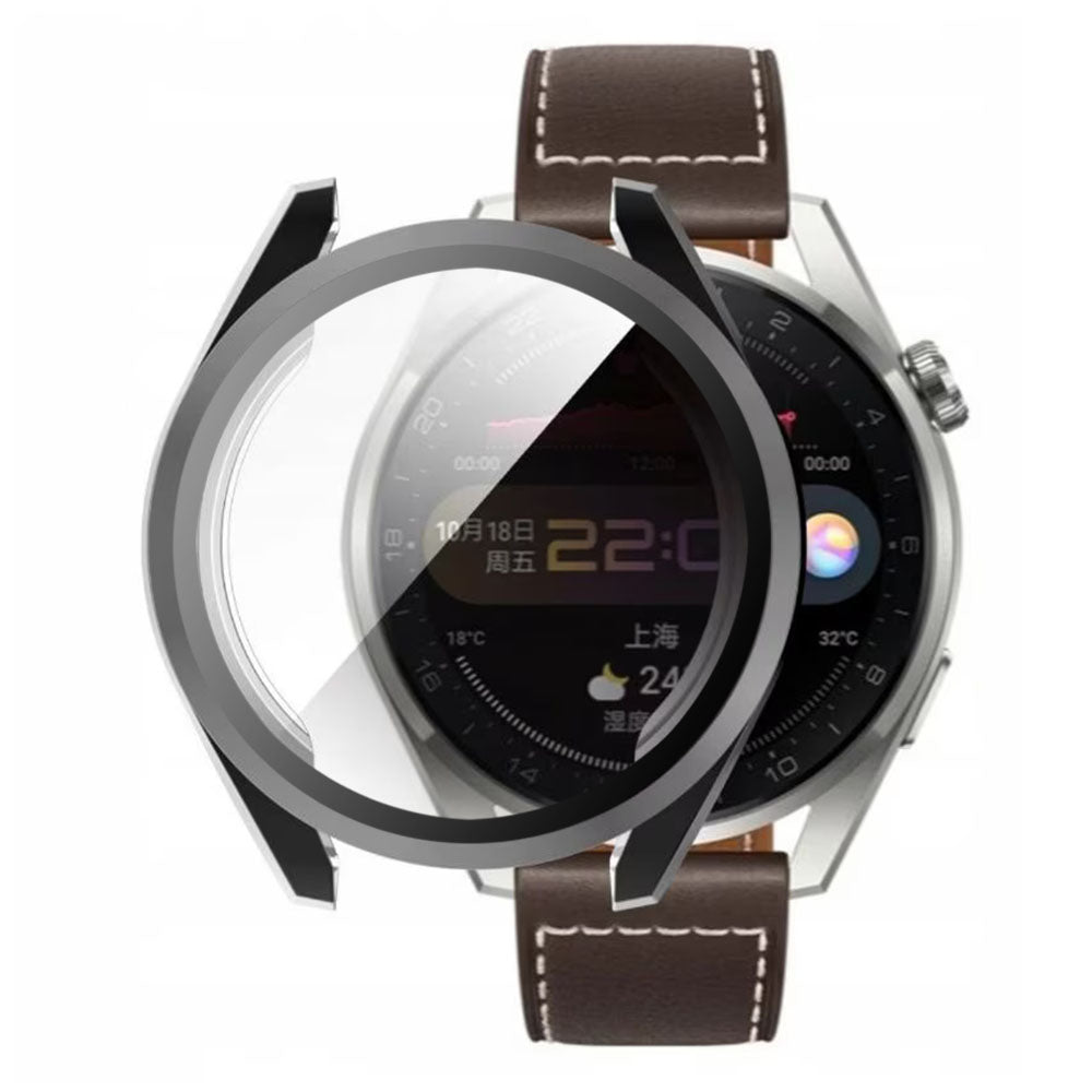 Techsuit Defense360 Pro Case for Huawei Watch 3 Pro, Black