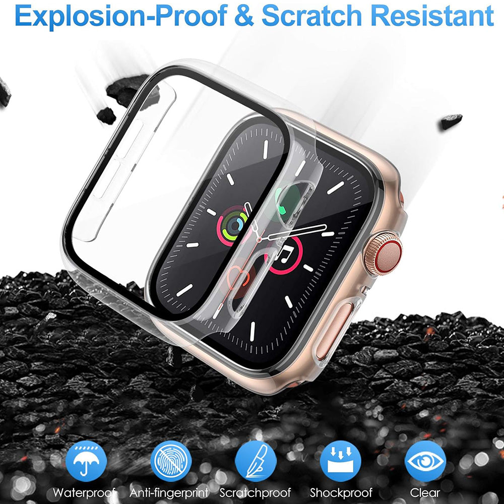 Techsuit Defense360 Pro Case for Huawei Watch 4, Transparent