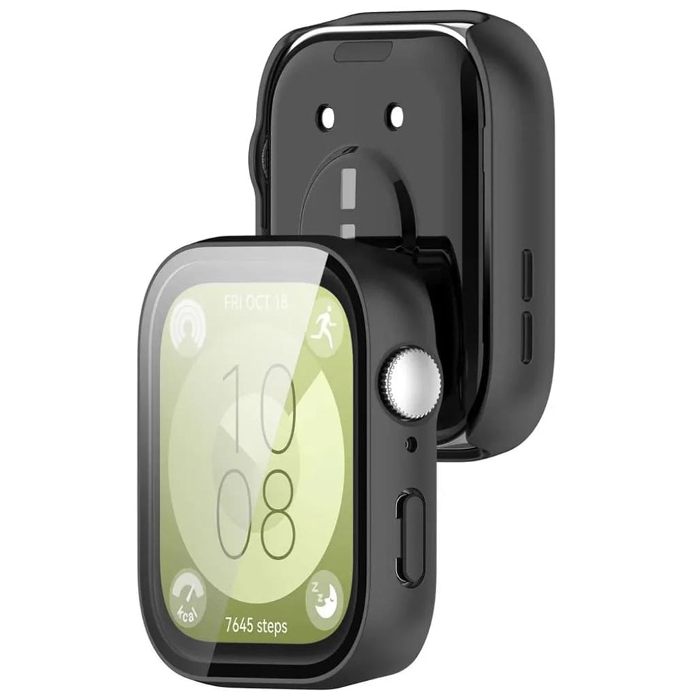 Techsuit Defense360 Pro Case for Huawei Watch Fit 3, Black