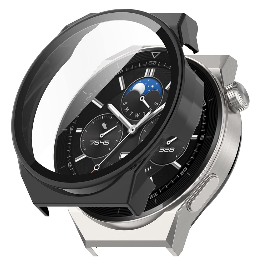 Techsuit Defense360 Pro Case for Huawei Watch GT 3 Pro 46mm, Black