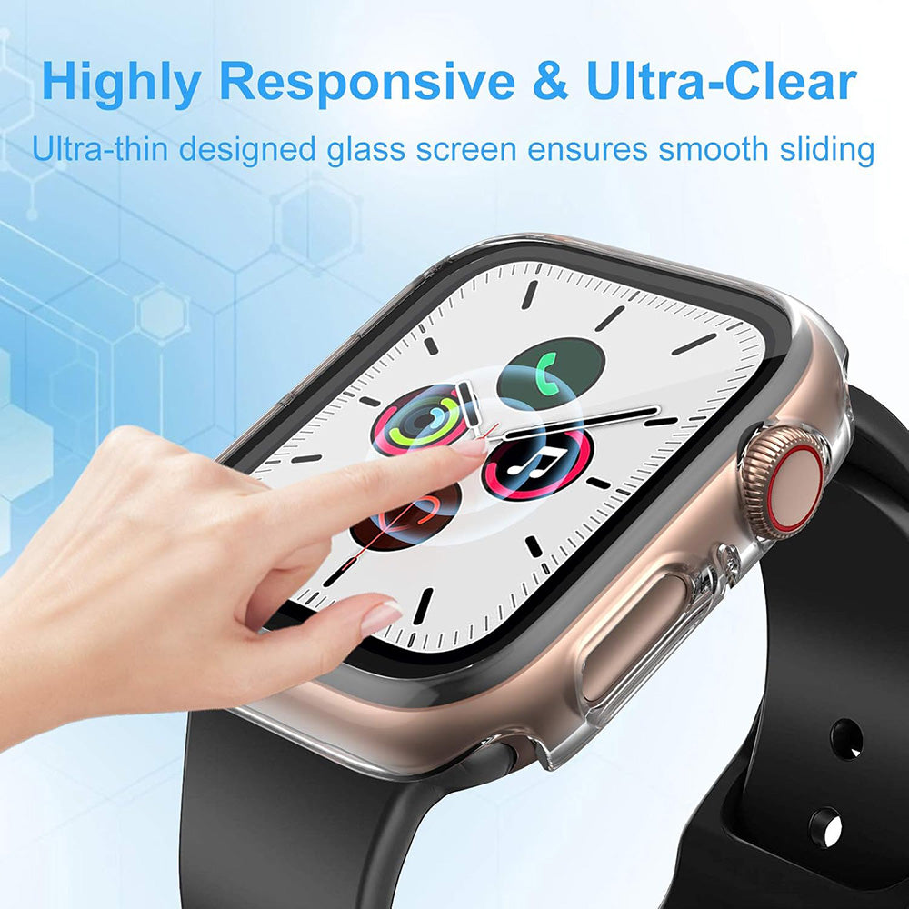 Techsuit Defense360 Pro Bezel Case for Huawei Watch Ultimate, Black