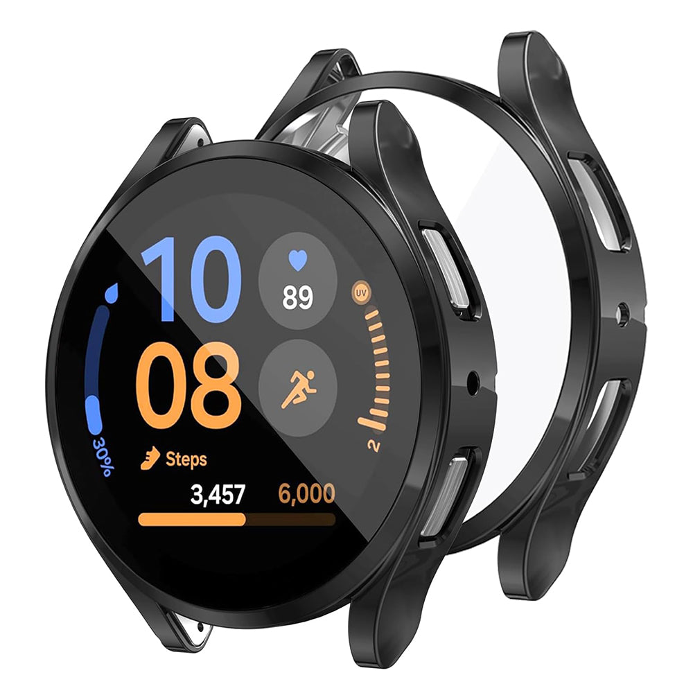 Techsuit Defense360 Pro Case for Samsung Galaxy Watch FE, Black