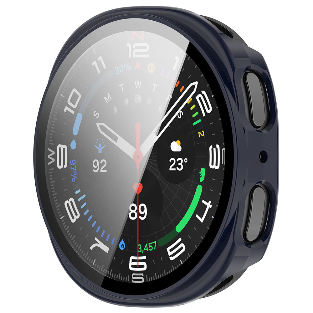 Techsuit Defense360 Pro Case for Samsung Galaxy Watch9 / Watch8 40mm, Navy Blue