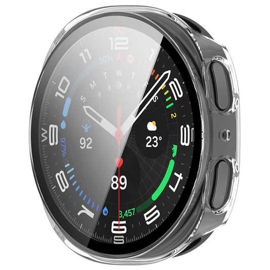 Techsuit Defense360 Pro Case for Samsung Galaxy Watch8 40mm, Transparent