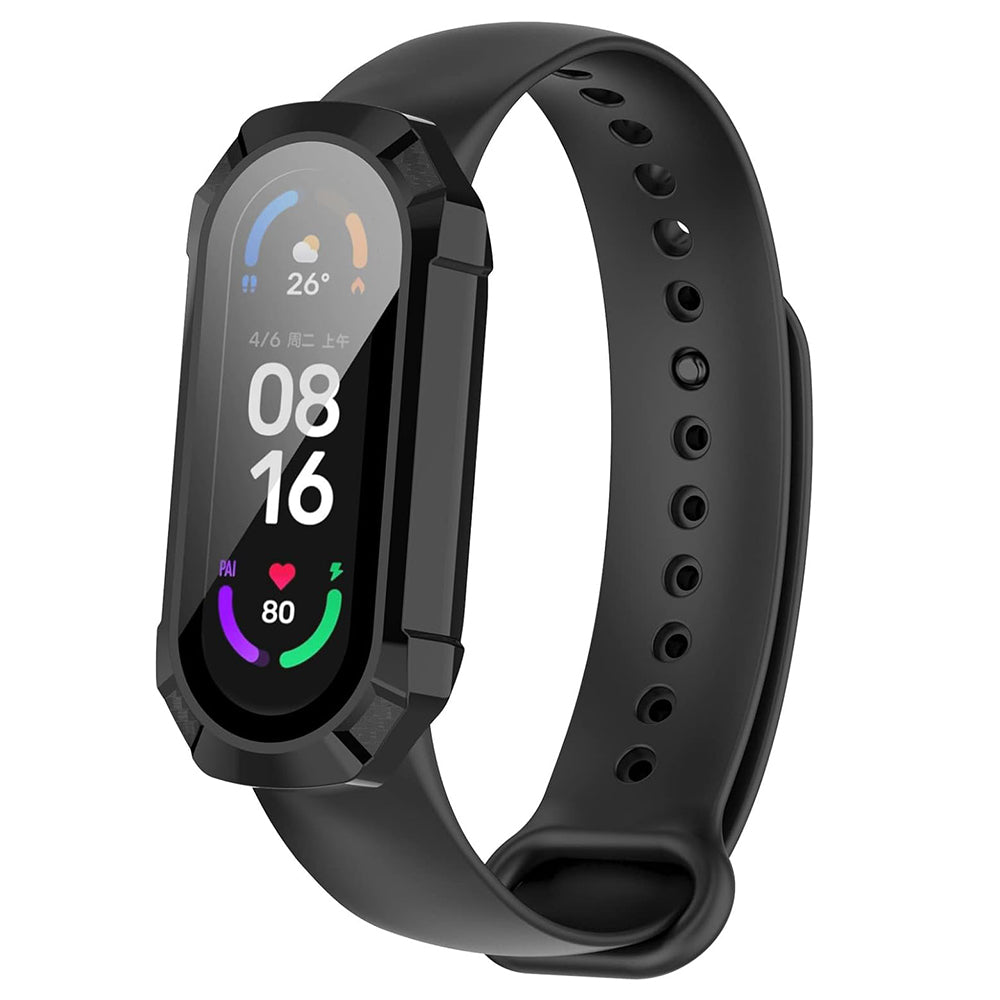 Techsuit Defense360 Pro Case for Xiaomi Smart Band 6 / Band 5 / Band 4, Black