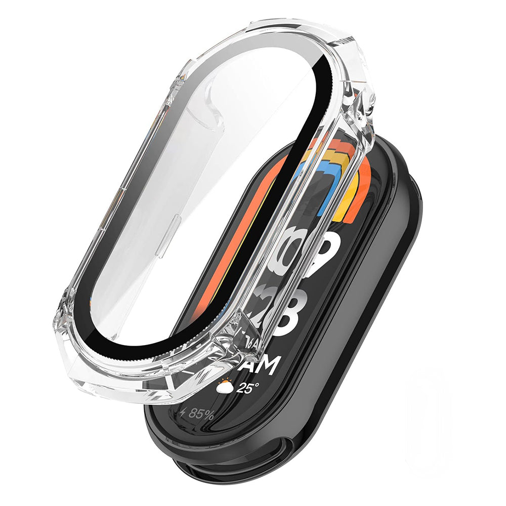 Techsuit Defense360 Pro Case for Xiaomi Smart Band 8, Transparent