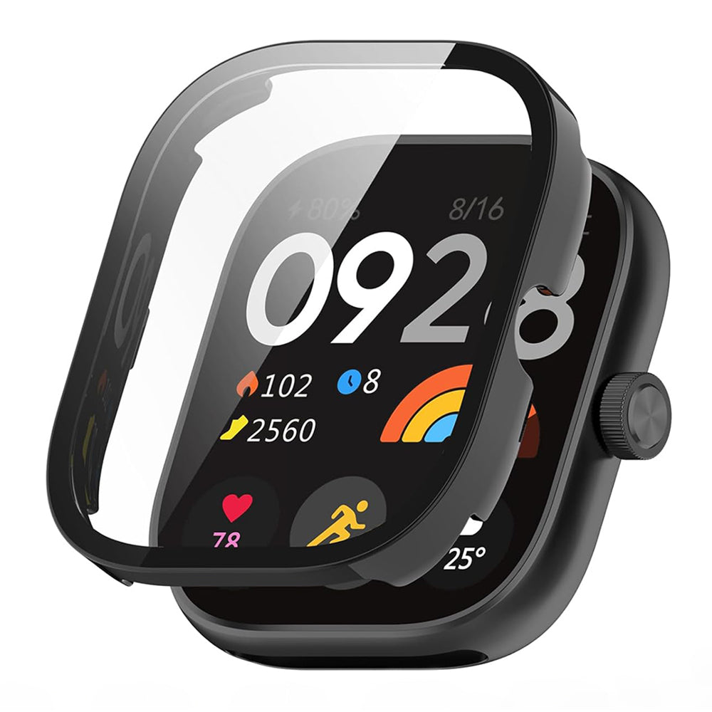 Techsuit Defense360 Pro Case for Xiaomi Redmi Watch 4, Black