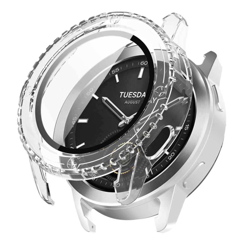 Techsuit Defense360 Pro Case for Xiaomi Watch S3, Transparent