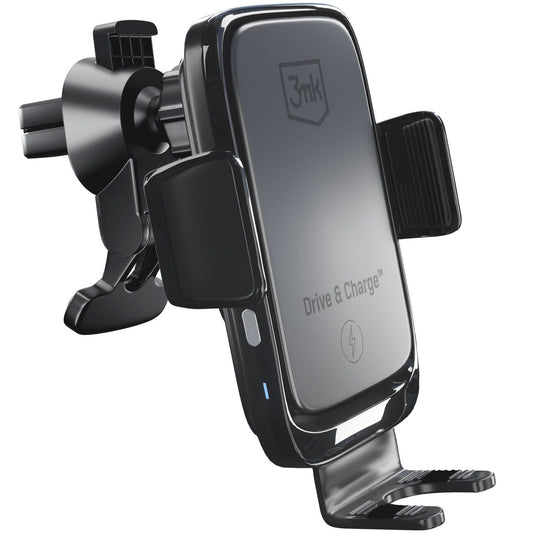 3MK Drive&Charge Wireless Car Charger, 15W, 1.67A, Black