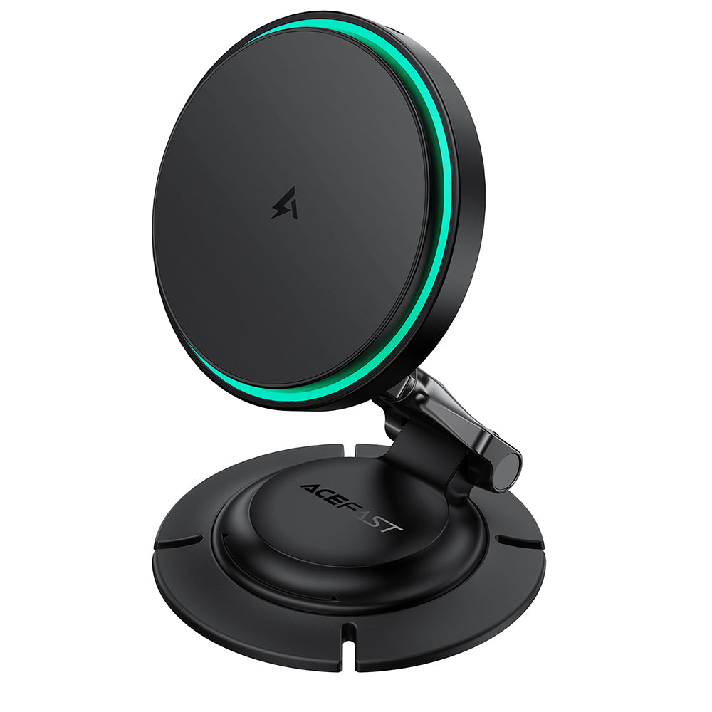 Acefast D65 Wireless Car Charger, 15W, 1.67A, Black