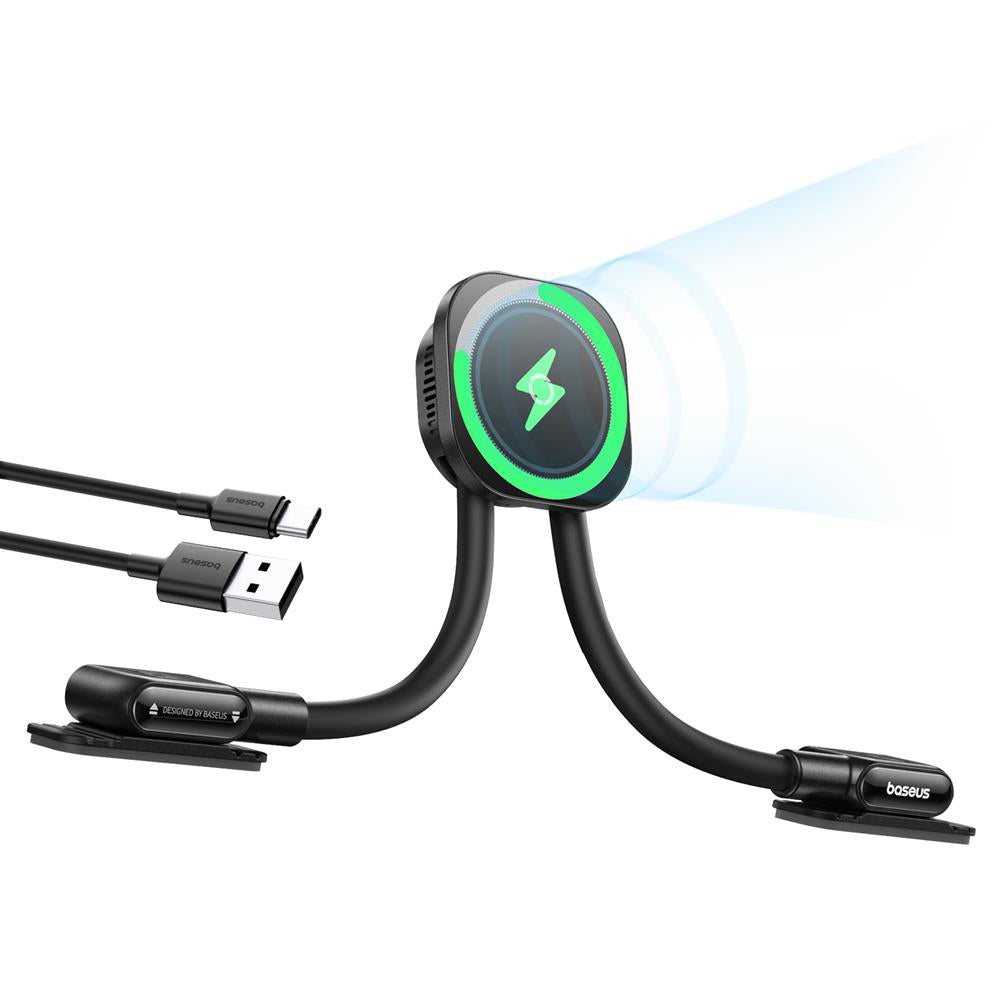 Baseus PrimeTrip C03s Pro Wireless Car Charger, 15W, 1.67A, Black C0013803