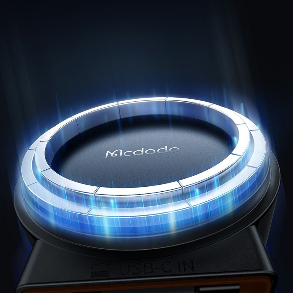 McDodo CH-3000 Wireless Car Charger, 15W, 1.67A, Black