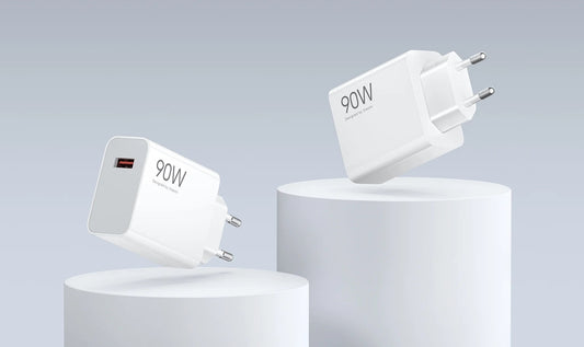 Xiaomi USB-C Network Charger with Cable, 90W, 6.1A, 1 x USB-A, White