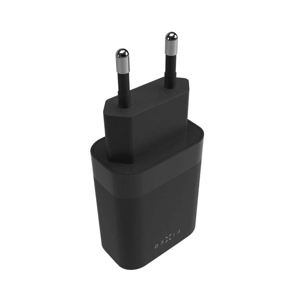 Fixed Network Charger, 35W, 3A, 2 x USB-C, Black