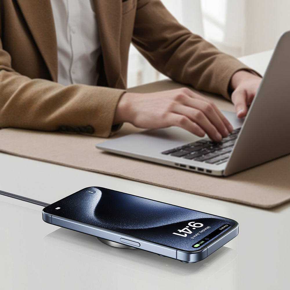 Acefast E24 Wireless Network Charger, 15W, 1.67A, Gray