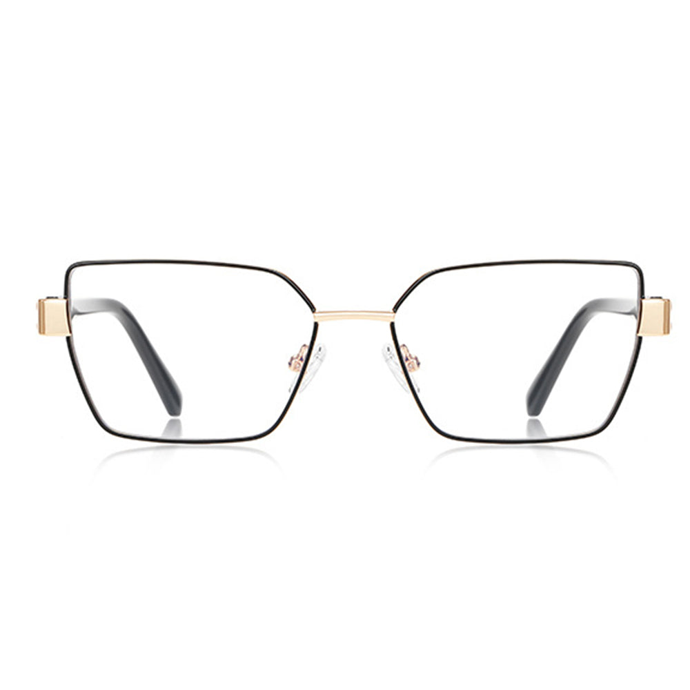 Techsuit 3169 Women's Computer Glasses, Anti-Blue Light, Black