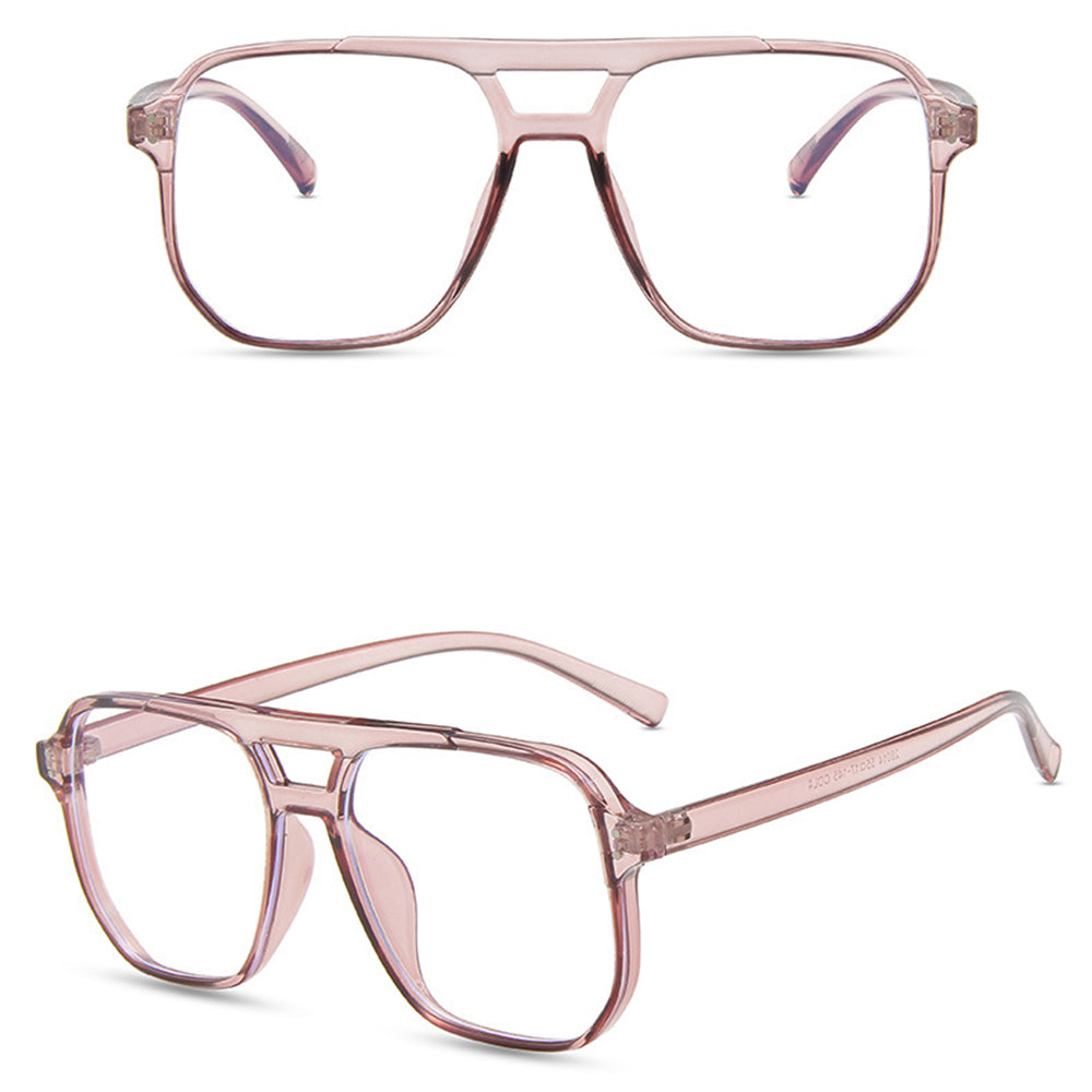 Techsuit PC28014-C4 Women's Computer Glasses, Anti-Blue Light, Pink