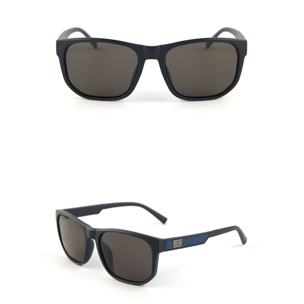Men's Techsuit 8502 Sunglasses, Polarized, UV Protection, Matte Blue Gray